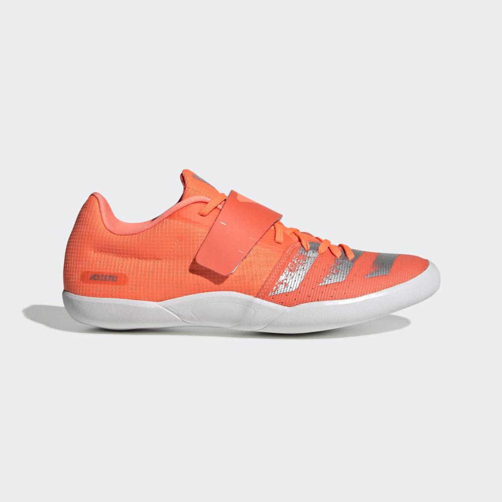 Cuie Atletism Adidas Adizero Discus / Hammer Barbati Romania - Corai/Argintii Metal/Albi EE4536